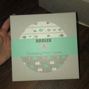 2 pack changing mat covers